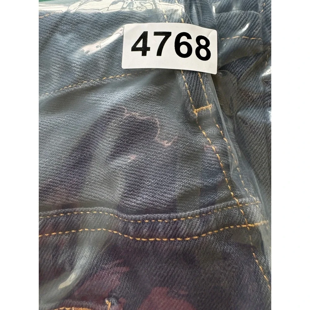 Vintage Levi's 550 Jeans Mens 36x34 Blue Denim Dark Wash Faded Work Relaxed Fit